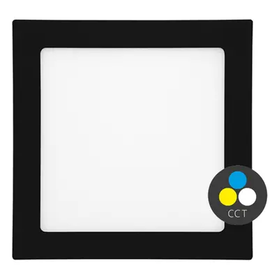 Ecolite SMD panel 17x17cm, 12W, CCT, IP44, 960lm LED-WSQ-CCT/12W/CR