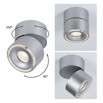 PAULMANN Přisazené svítidlo LED Spircle matný chrom 8,0W 3.000K 36° 933.75