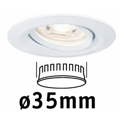 PAULMANN LED vestavné svítidlo Nova mini výklopné 1x4W 2700K bílá mat 230V 942.92