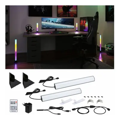 PAULMANN EntertainLED set Lightbar Dynamic RGB + stojan (2ks sada) 30 cm