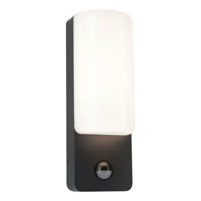 PAULMANN LED venkovní nástěnné svítidlo Bonnie pohybové čidlo IP44 93x77mm 3000K 8,5W 230V antra