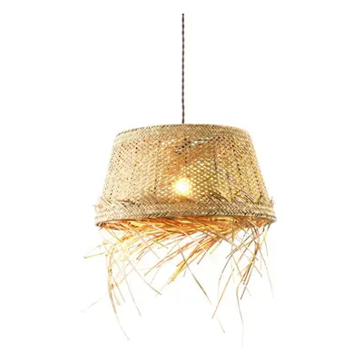 ACA Lighting závěsné svítidlo 1xE27 ANDROS GRASS ratan D40X120CM OD94891PG