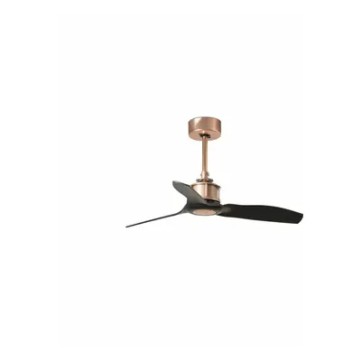 FARO JUST FAN XS, měď/černá, stropní ventilátor 81cm