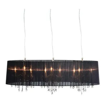 ACA Lighting Textile závěsné svítidlo 3P1200BK