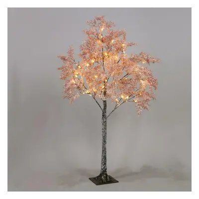 ACA Lighting zasněžený stromeček 60 WW LED 220-240V IP44 120cm stojan 17x17cm 3m napájecí kabel 