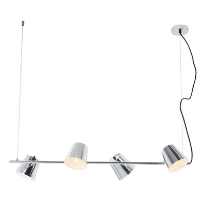 ACA Lighting závěsné svítidlo 4XE14 chrom kov 27X102XH120CM AYRAN EF27P4102CH