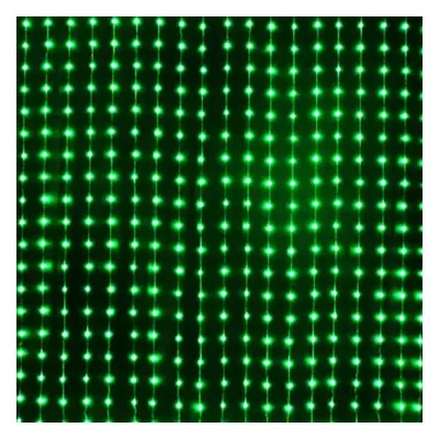 ACA Lighting Vánoční osvětlení 400 RGB LED SMART záclona 200x200cm dálkové ovládání + APP IP44 4