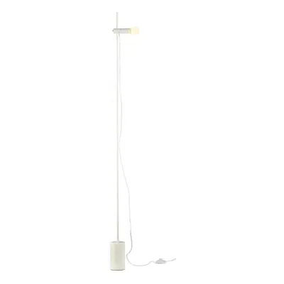 ACA Lighting stojací lampa 1XE14 bílý mramor+kov D9XH160CM HERA OD581F160W