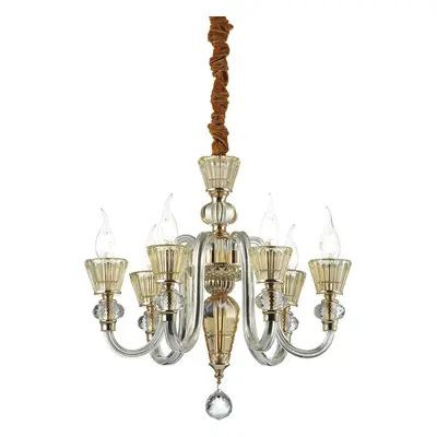 Závěsný lustr Ideal Lux Strauss SP6 140605