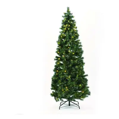 ACA Lighting LAILIAS XMAS POP UP zelený vánoční strom 200 LED WW 210cm pr.76cm 2m napájecí kabel