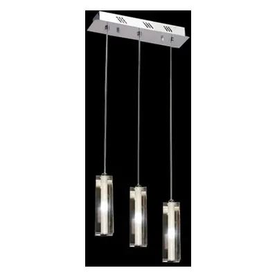 ACA Lighting Crystal závěsné svítidlo P6005CH3