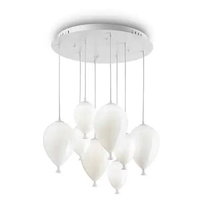 Ideal Lux CLOWN SP8 BIANCO SVÍTIDLO ZÁVĚSNÉ 100883