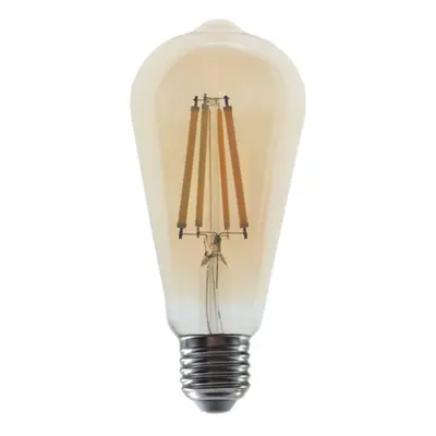 ACA Lighting LED FILAMENT E27 ST64 jantar 10W 2700K 230V 1160lm RA80 CONDI10WWAM