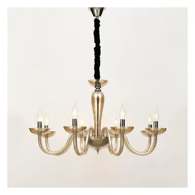 ACA Lighting Crystal závěsné svítidlo BLK82188PCNC