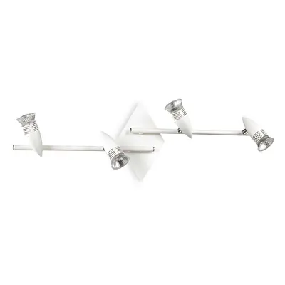 Bodové svítidlo Ideal Lux Alfa PL4 bianco 122731 bílé 71,5cm