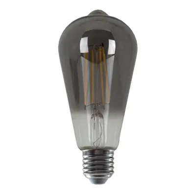 ACA Lighting LED FILAMENT E27 ST64 kouřová 8W 1800K 230V 400lm RA80 CONDI8WWSM