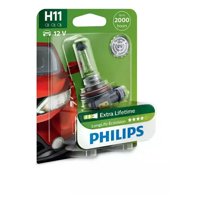 Philips H11 12V 55W PGJ19-2 LongerLife ECOVision blistr 1ks 12362LLECOB1