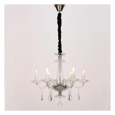 ACA Lighting Crystal závěsné svítidlo BLK80386PCC