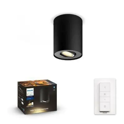 PHILIPS HUE Hue White Ambiance Stropní bodové svítidlo Philips Pillar BT 8719514338449 LED GU10 