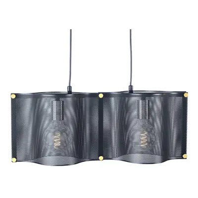 ACA Lighting závěsné svítidlo 2XE27 černý kov 57X20XH120CM MORDOR HM842P57BK