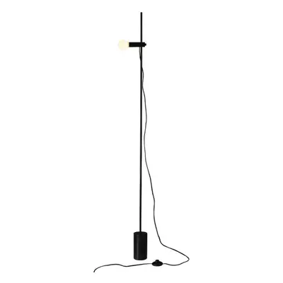 ACA Lighting stojací lampa 1XE14 černý mramor+kov D9XH160CM HERA OD581F160B