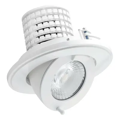 CENTURY LED SPOT REGIA ZAPUŠTĚNÉ VÝKLOPNÉ 158 mm 25W 3000K Ra95 2150Lm 38d DIMM IP20 CEN RGOD-25