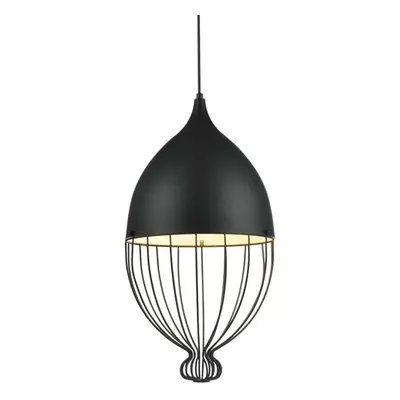 ACA Lighting Vintage závěsné svítidlo AD8042BK