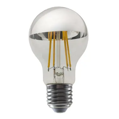 ACA Lighting LED FILAMENT E27 DIM A60 stříbrná 8W 2700K 230V 900lm RA80 ELIOR8WWDIMS