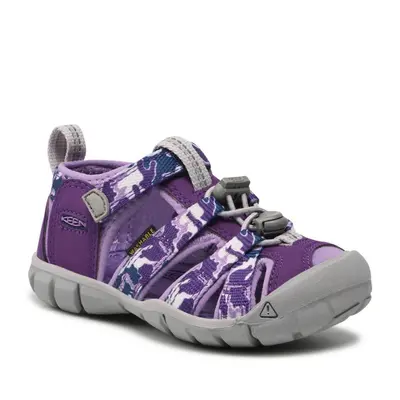 dětské sandály SEACAMP II CNX camo/tillandsia purple , Keen, 1026317/1026322, fialová | US 8