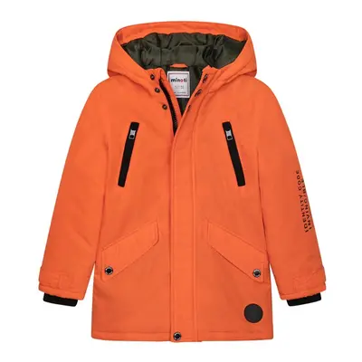 Kabát chlapecký Parka, Minoti, Blazer 2, oranžová | 4/5let