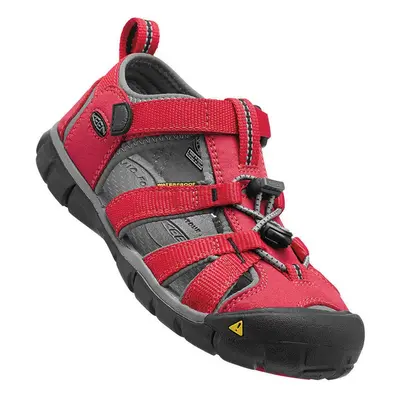 Dětské sandály SEACAMP II CNX, racing red/gargoyle, Keen, 1014470, červená