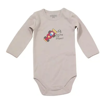 Body kojenecké šedá, Pidilidi, PD796 | 0-3m