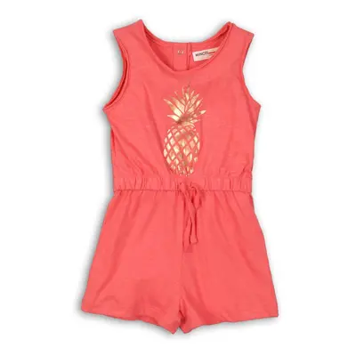 Overal dívčí bavlněný, Minoti, TG PLAYSUIT 7, holka | 6-12m