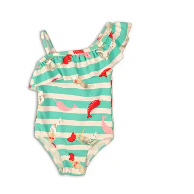 Plavky dívčí jednodílné, Minoti, TG SWIM 12, holka | 9-12m