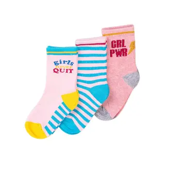 Ponožky dívčí 3pack, Minoti, KG SOCK 28, holka | 5/6let