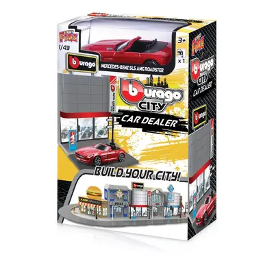 Bburago city 1:43 18-31501 Prodejna aut, Bburago, W010104