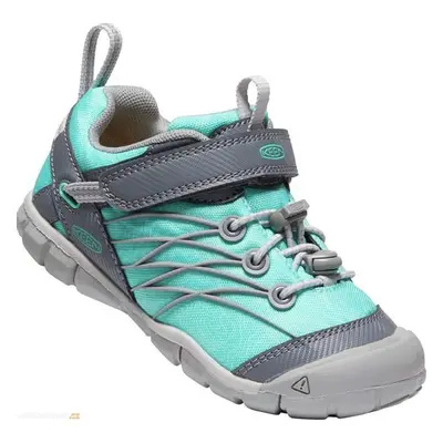 Outdoorové boty CHANDLER CNX C Drizzle/Waterfall, Keen, 1026307/1026305, tyrkysová