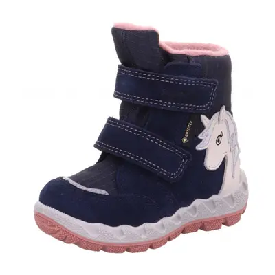 zimní dívčí boty ICEBIRD GTX, Superfit, 1-006010-8010, tmavě modrá