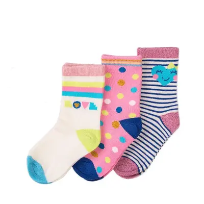 Ponožky dívčí 3pack, Minoti, KG SOCK 33, holka | 8/10let