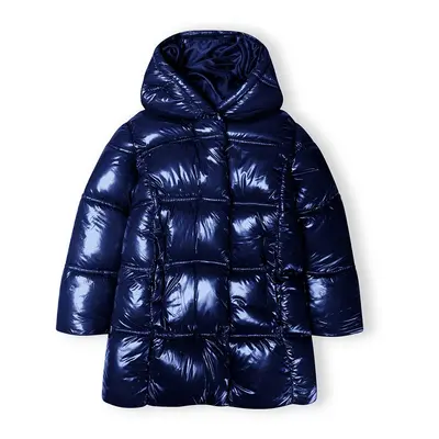 Kabát dívčí prošívaný Puffa, Minoti, 16coat 7, modrá | 4/5let