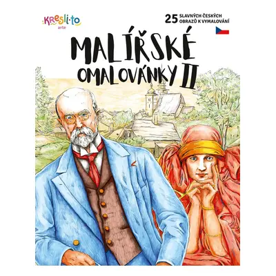 Malířské omalovánky II. - 25 českých umělců, Kresli.to, W025050