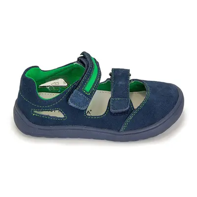 Chlapecké sandály Barefoot PADY NAVY, Protetika, modrá