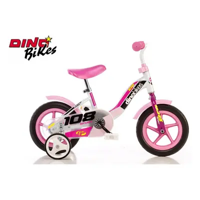 Dětské kolo růžové, Dino Bikes, W012675