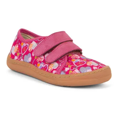 Dívčí barefoot tenisky CANVAS Fuxia+; Froddo; G1700390-2