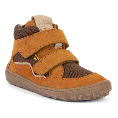 Dětské barefoot boty TEX AUTUMN Cognac Froddo G3110254-14 - hnědá