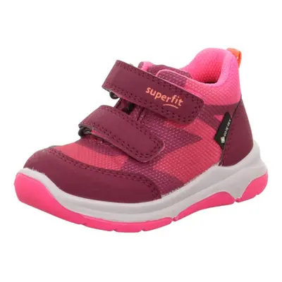 Dívčí celoroční obuv COOPER Red/Pink Gore-Tex, Superfit,1-006407-5000