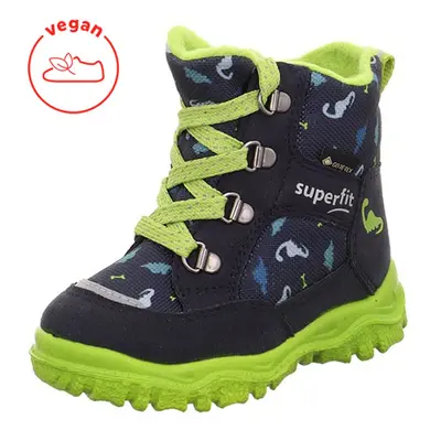 Chlapecké zimní boty HUSKY1 Blue/Light Green Gore-Tex, Superfit,1-006046-8000