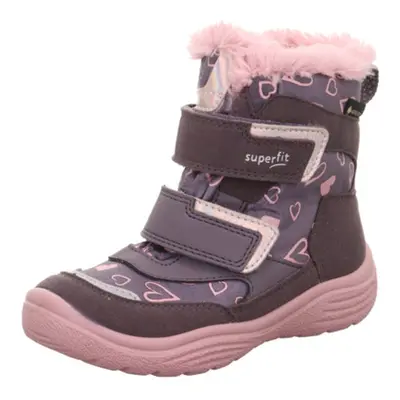 Dívčí zimní boty CRYSTAL Purple/Pink Gore-Tex, Superfit,1-009091-8510