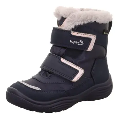 Dívčí zimní boty CRYSTAL Blue Gore-Tex, Superfit,1-009091-8010