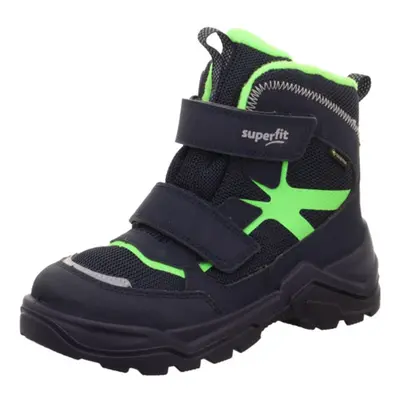 Chlapecké zimní boty SNOW MAX Blue/Light Green Gore-TEX, Superfit,1-002022-8000